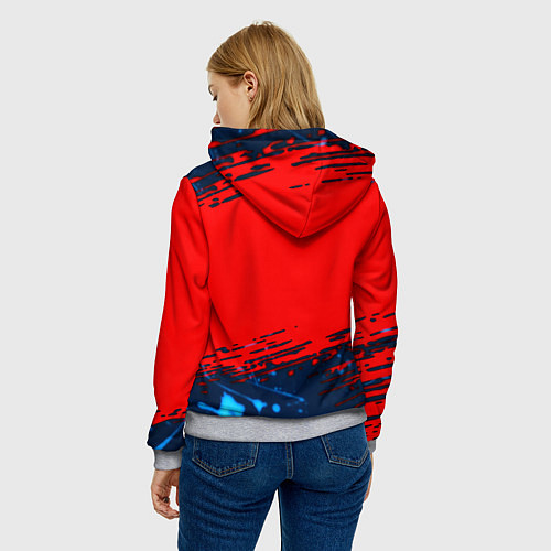 Женская толстовка Shadow Warrior actions game / 3D-Меланж – фото 4