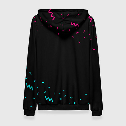 Женская толстовка The Neighbourhood - rock star cat / 3D-Черный – фото 2