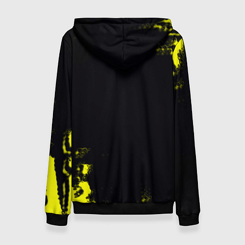 Женская толстовка Pubg краски абстракция / 3D-Черный – фото 2