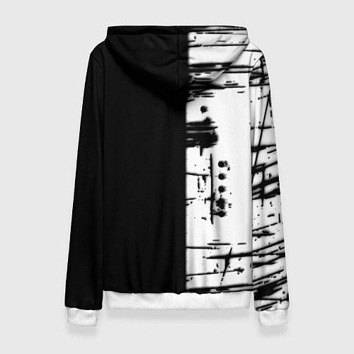 Женская толстовка Silent hill краски текстура гейм / 3D-Белый – фото 2