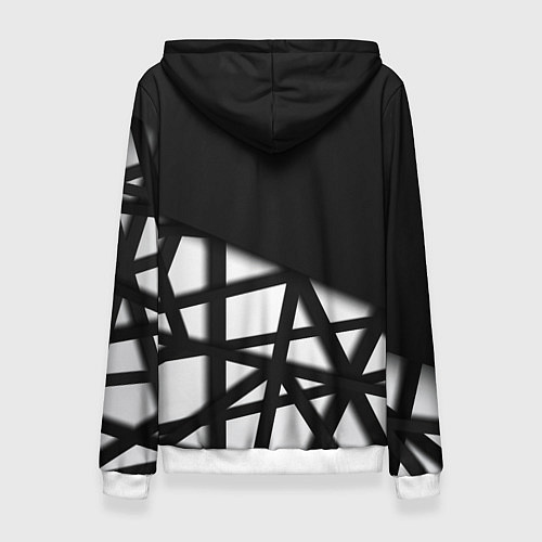 Женская толстовка Silent Hill геометрия / 3D-Белый – фото 2