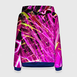 Женская толстовка Розовые энергетические линии