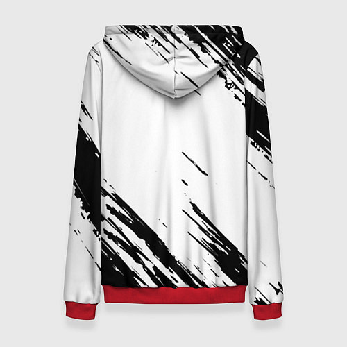 Женская толстовка Sally Face краски инди гейм / 3D-Красный – фото 2