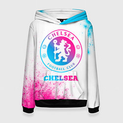 Женская толстовка Chelsea neon gradient style