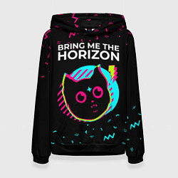 Женская толстовка Bring Me the Horizon - rock star cat