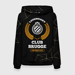 Женская толстовка Лого Club Brugge и надпись legendary football club