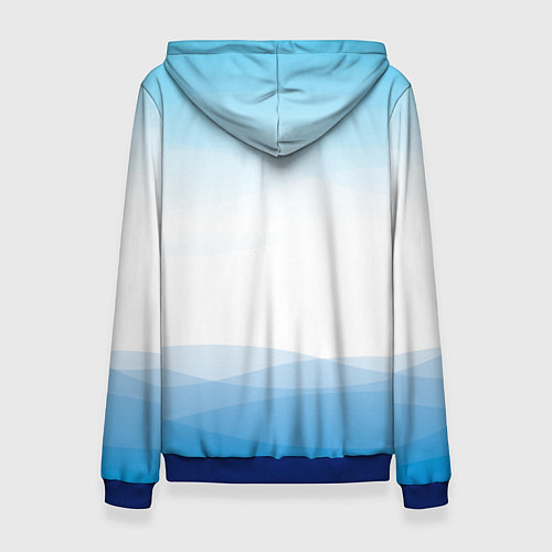 Женская толстовка Гестия из Данмачи / 3D-Синий – фото 2
