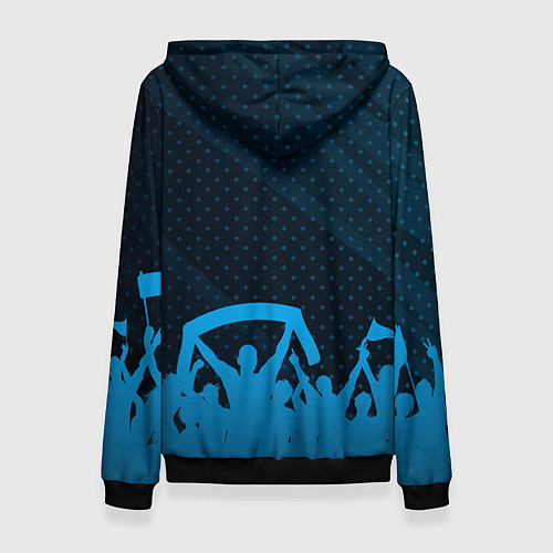 Женская толстовка Atletico Madrid legendary форма фанатов / 3D-Черный – фото 2