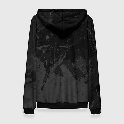 Женская толстовка Ведьмак - знаки начальной магии / 3D-Черный – фото 2