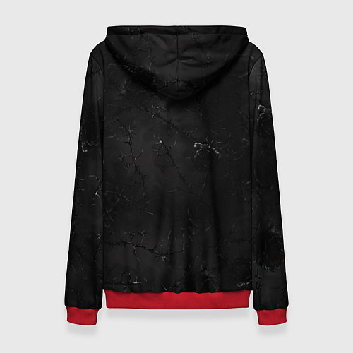 Женская толстовка Гидо - Ведьма и чудовище / 3D-Красный – фото 2