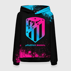 Женская толстовка Atletico Madrid - neon gradient