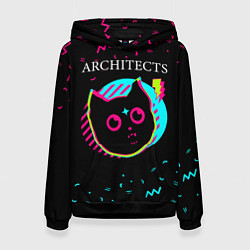 Женская толстовка Architects - rock star cat