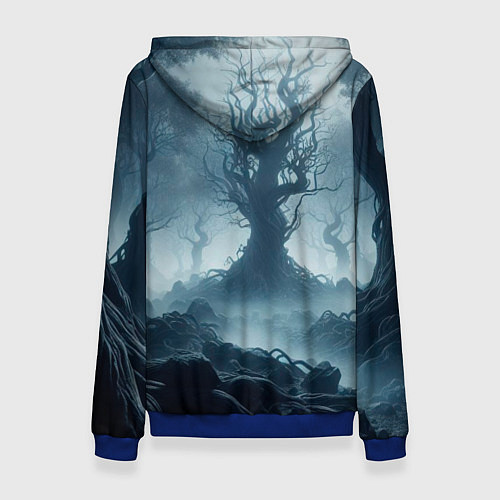 Женская толстовка Привидениус / 3D-Синий – фото 2