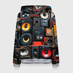 Женская толстовка Audio speaker
