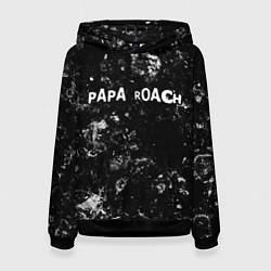 Женская толстовка Papa Roach black ice