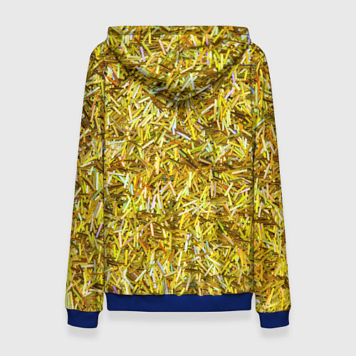 Женская толстовка Золотые ленточки / 3D-Синий – фото 2