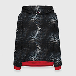 Женская толстовка Блестящая металлическая броня