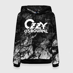 Женская толстовка Ozzy Osbourne black graphite