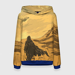 Толстовка-худи женская Dune - The Traveler, цвет: 3D-синий