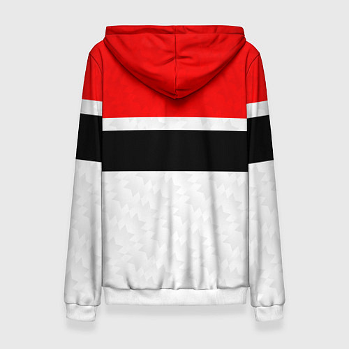 Женская толстовка Герб СССР - ретро цвета / 3D-Белый – фото 2