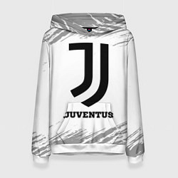 Женская толстовка Juventus sport на светлом фоне