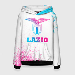 Женская толстовка Lazio neon gradient style