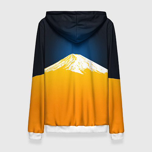 Женская толстовка Спортивный японский автомобиль / 3D-Белый – фото 2