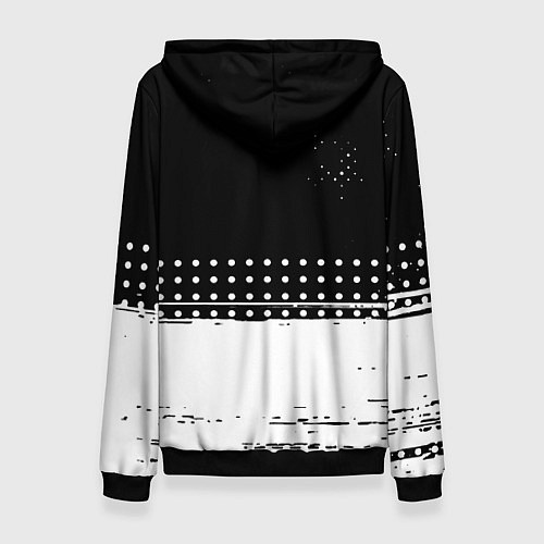 Женская толстовка Among us геометрия / 3D-Черный – фото 2