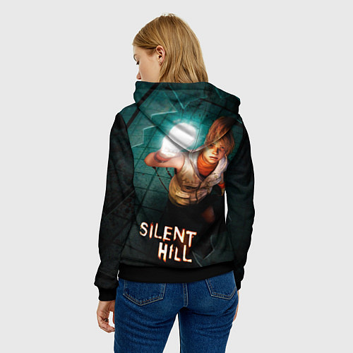 Женская толстовка Silent Hill - Heather Mason / 3D-Черный – фото 4