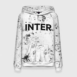 Толстовка-худи женская Inter dirty ice, цвет: 3D-белый