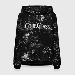 Толстовка-худи женская Code Geass black ice, цвет: 3D-черный
