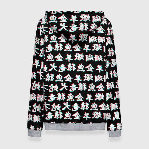 Женская толстовка GTA vice city japan / 3D-Меланж – фото 2