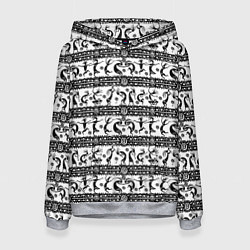 Женская толстовка Боги индейцев хайда - Кокопелли
