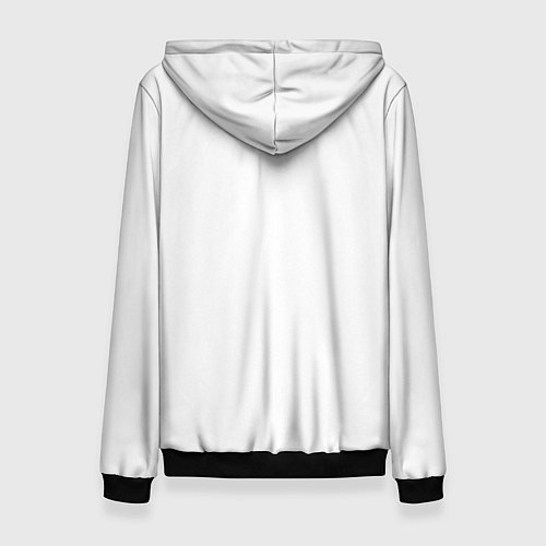 Женская толстовка Кошка-девочка / 3D-Черный – фото 2