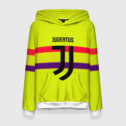 Толстовка-худи женская Juventus sport line, цвет: 3D-белый
