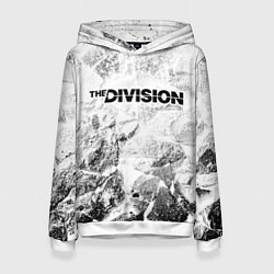 Толстовка-худи женская The Division white graphite, цвет: 3D-белый