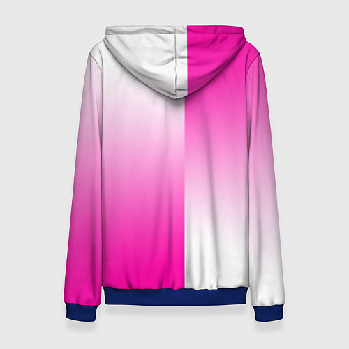 Женская толстовка Roblox geometry gradient / 3D-Синий – фото 2