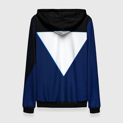 Женская толстовка Juventus sport geometry color / 3D-Черный – фото 2