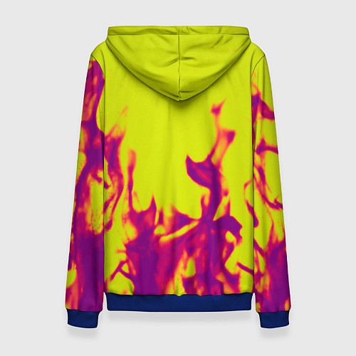 Женская толстовка Horizon: Zero Dawn flame / 3D-Синий – фото 2