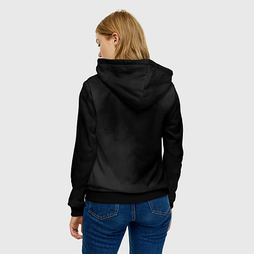 Женская толстовка Кровавый барон: ребят смотрите я черешня / 3D-Черный – фото 4