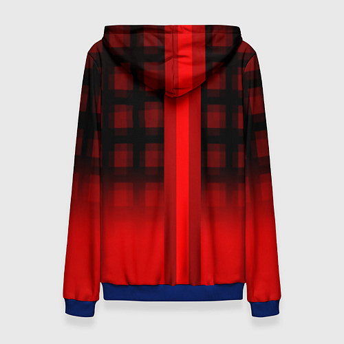 Женская толстовка Arsenal fc sport geometry steel / 3D-Синий – фото 2