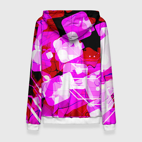 Женская толстовка Руки вверх Жуков и котик / 3D-Белый – фото 2