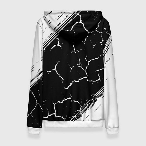 Женская толстовка Кредо убийцы блэк / 3D-Белый – фото 2