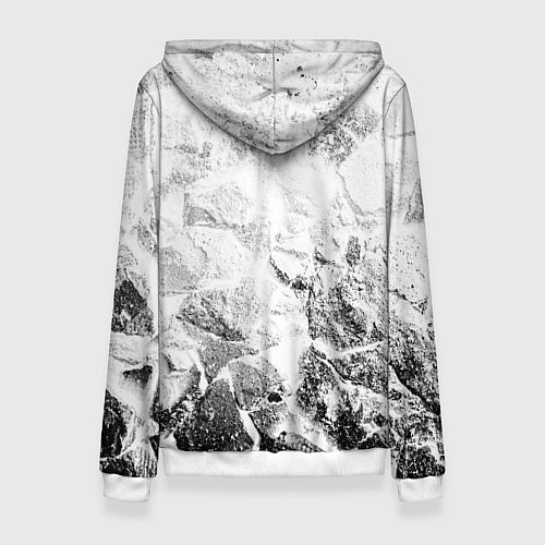Женская толстовка Burzum white graphite / 3D-Белый – фото 2