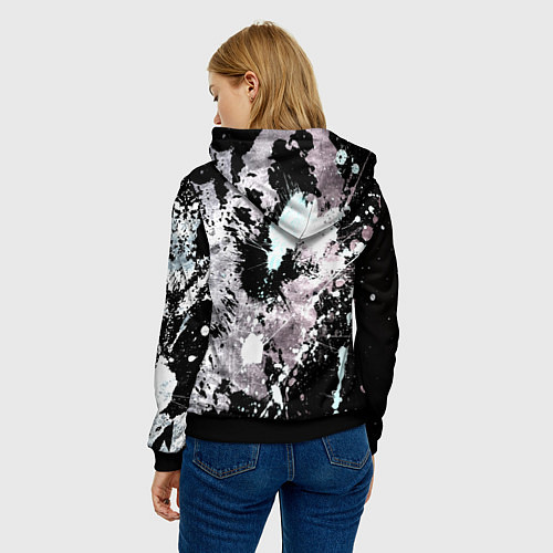 Женская толстовка The elder scrolls краски древности / 3D-Черный – фото 4