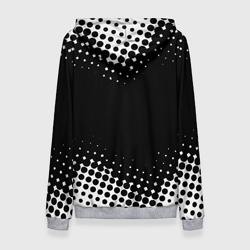 Женская толстовка Dead by daylight geometry / 3D-Меланж – фото 2