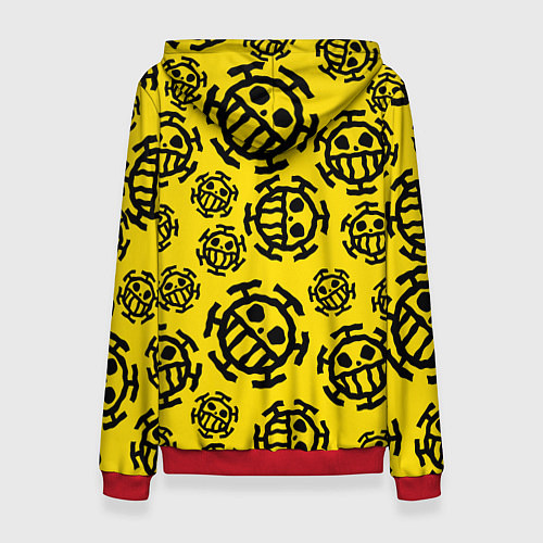 Женская толстовка One Piece Trafalgar Law / 3D-Красный – фото 2
