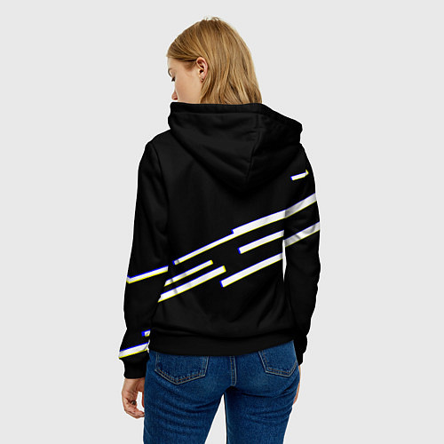 Женская толстовка Inter line fc / 3D-Черный – фото 4