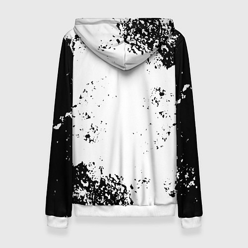 Женская толстовка Pantera - рок пес / 3D-Белый – фото 2