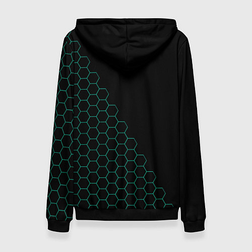 Женская толстовка Geely чёрный мозаика / 3D-Черный – фото 2